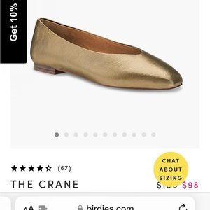 Birdies - the Crane, gold